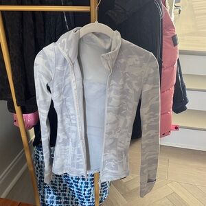 lululemon athletica Gray Camo Jacket